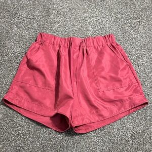 Zenana Outfitters High Waist Pink Shorts